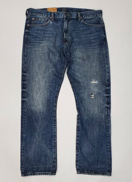 Nwt Polo Ralph Lauren Patches Distressed Classic Fit Jeans