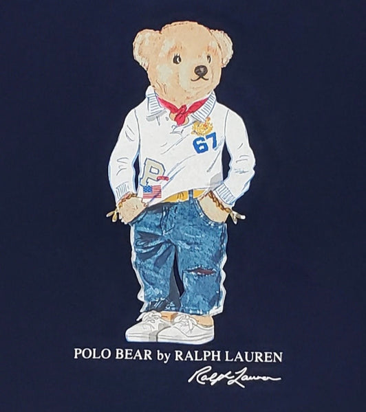 Nwt Polo Ralph Lauren Women's White Rugby Teddy Bear Tee - Unique Style