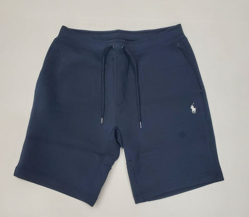 Nwt Polo Ralph Lauren Navy with White Pony Double Knit Shorts - Unique Style