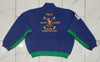 Nwt Polo Ralph Lauren Women's Half-Zip Embroidered Sweatshirt