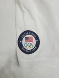 Nwt Polo Ralph Lauren White Team Paris Olympic Polo