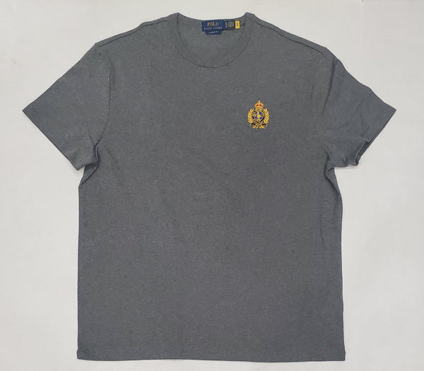 Nwt Polo Ralph Lauren Grey Crest Classic Fit Tee - Unique Style