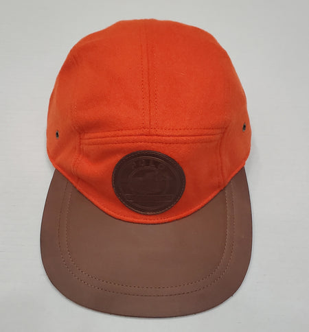 Polo Ralph Lauren Orange Equestrian Adjustable Strap Back Hat