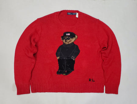 Nwt Polo Ralph Lauren Iditarod Teddy Bear Wool Sweater
