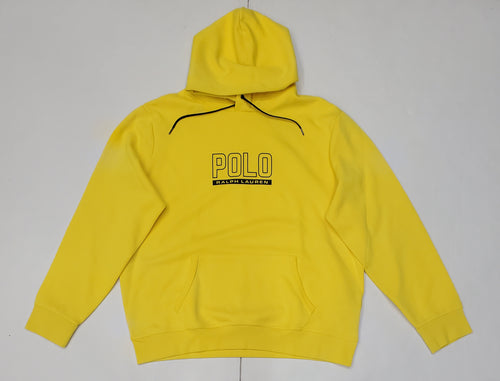 Nwt Polo Ralph Lauren Yellow/Black Logo Hoodie - Unique Style