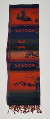 Nwt Polo Ralph Lauren Aztec Print Polo Bears Wool Scarf - Unique Style