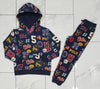 Nwt Kids Boys  Polo Ralph Lauren Navy Allover Sweatsuit (2T-7T)