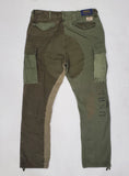 Nwt Polo Ralph Lauren Olive Patched Slim Fit Cargo Pants - Unique Style