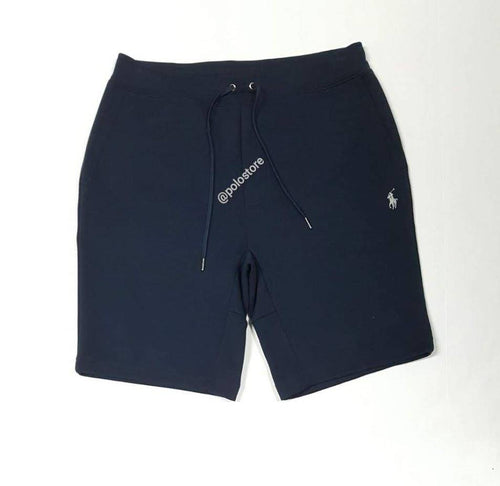 Nwt Polo Big & Tall Navy Double Knit Small Pony Shorts - Unique Style