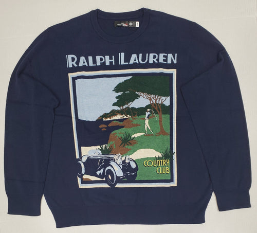 Nwt RLX Ralph Lauren Country Club Cotton Blend Sweater - Unique Style