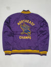 Nwt Polo Ralph Lauren Purple 1959 Athletics Team Northeast Champs Satin Jacket