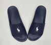 Nwt Polo Ralph Lauren Navy With White Pony Big Pony Slides - Unique Style