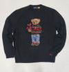 Nwt Polo Ralph Lauren Black Reindeer Teddy Bear Sweater - Unique Style