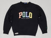 Nwt Polo Ralph Lauren Black Color Spellout Sweatshirt - Unique Style