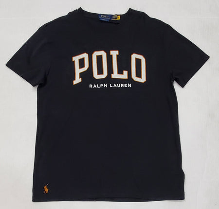 Nwt White Polo Sport Color Spellout Tee