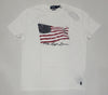 Nwt Polo Ralph White American Flag Classic Fit Tee