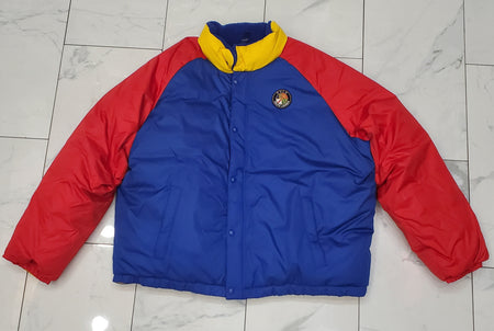 Nwt Polo Ralph Lauren Royal Blue/Red Spellout Polo Sport Windbreaker