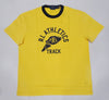 Nwt Polo Ralph Lauren Yellow/Navy RL Athletics Track Classic Fit Tee