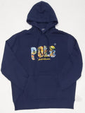 Nwt Polo Ralph Navy Jungle Embroidered Hoodie