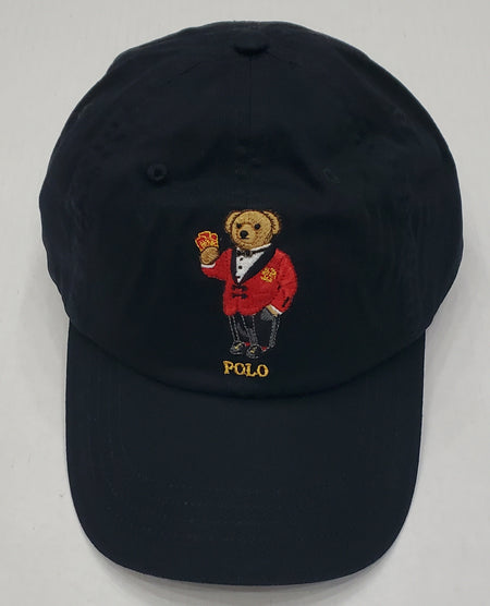 Nwt Polo Ralph Lauren Red Cross Flag Long Bill Adjustable Strap Back Hat