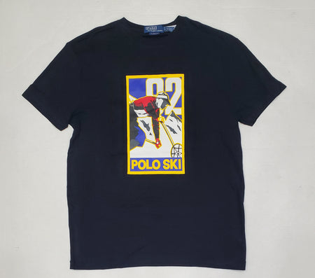 Nwt Polo Ralph Lauren Navy P Logo Tee