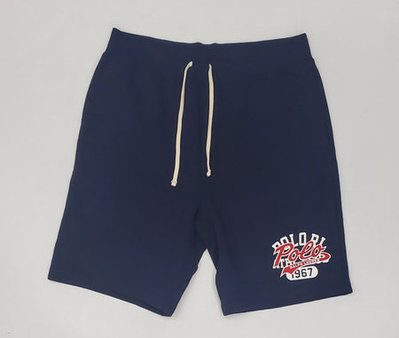 Nwt Polo Ralph Lauren Navy Double Knit Small Pony Shorts