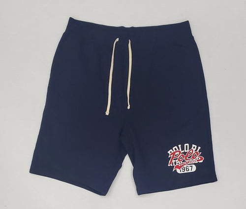 Nwt Polo Ralph Lauren Navy Blue Script 1967 Shorts - Unique Style
