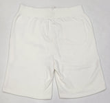 Nwt Polo Ralph Lauren White Triple Pony  8.5 Fleece Shorts - Unique Style