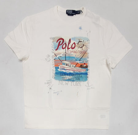 Nwt Kids Polo Ralph Lauren Royal Blue Small Pony Tee with White Horse (8-20)