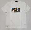 Nwt Polo Ralph Lauren White Embroidered Jungle Spellout Patch Classic Fit Tee - Unique Style