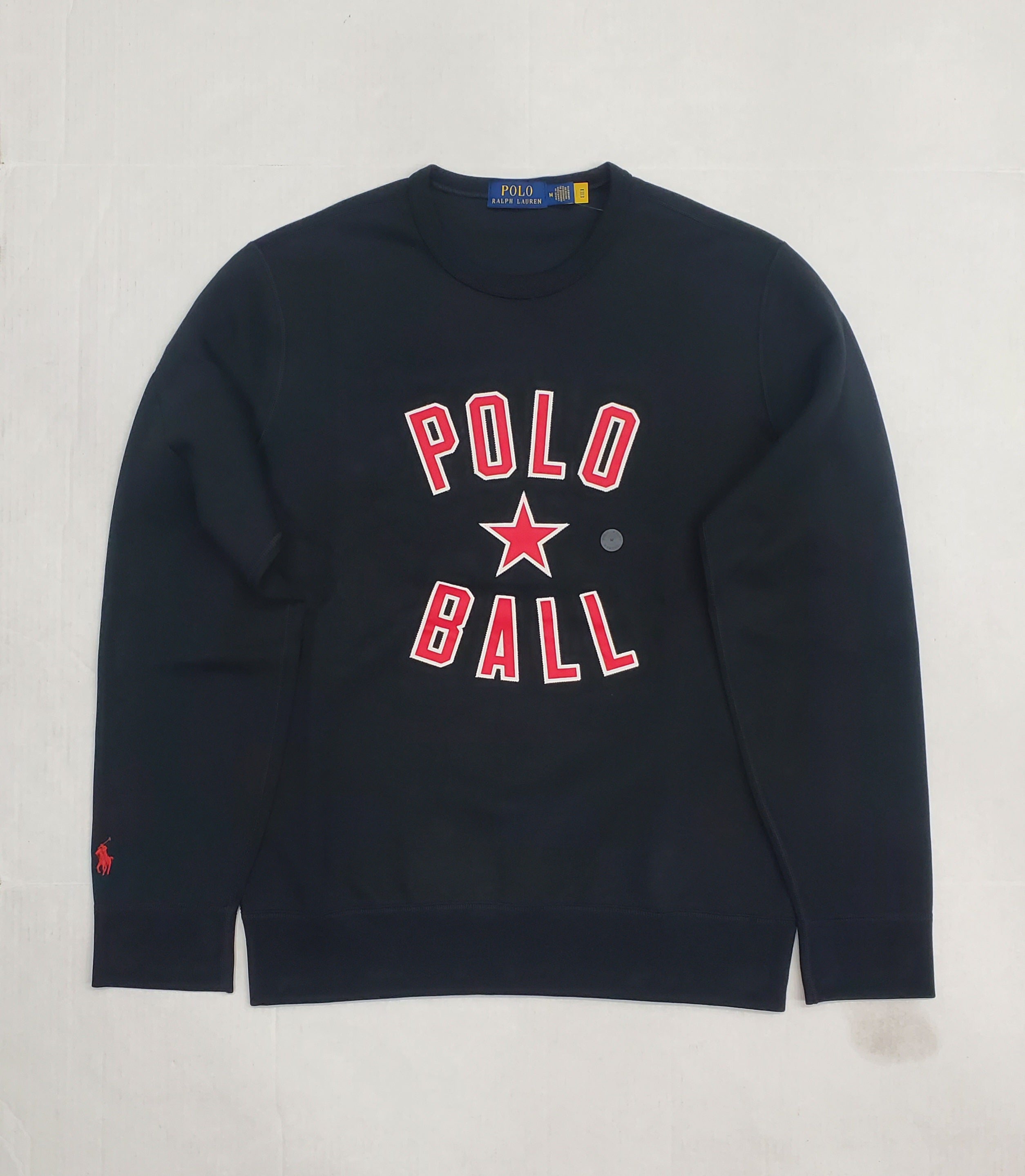 NWT Polo Ralph Lauren Blackwatch Royal Crown Plaid Crewneck Sweatshirt outlets