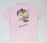 Nwt Kids Polo Ralph Lauren Pink Swordfish Polo Shirt (8-20)