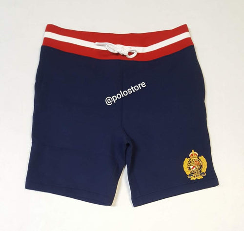 Nwt Polo Big & Tall Navy Blue Crest Shorts - Unique Style