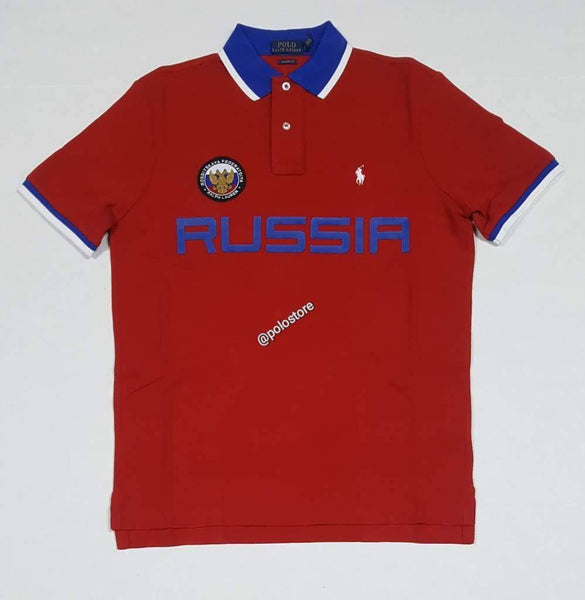 Nwt Polo Ralph Lauren Red Classic Fit Polos