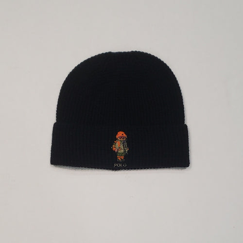 NWT Polo Ralph Lauren Black Hiker Polo Bear Skully - Unique Style