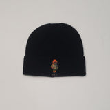 NWT Polo Ralph Lauren Black Hiker Polo Bear Skully - Unique Style