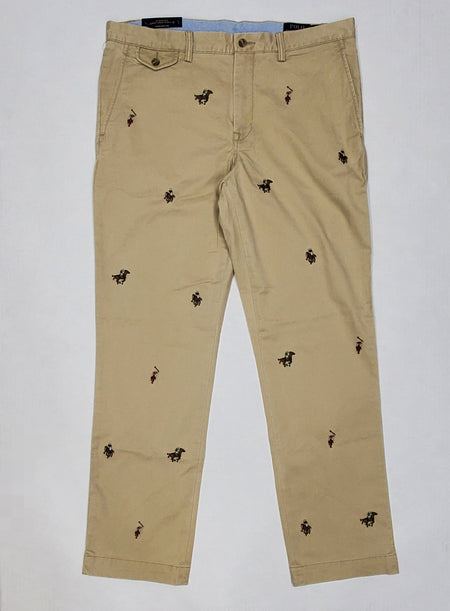 Nwt Polo Ralph Lauren Khaki American Frontier Chino Classic Fit Pants