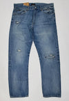 Nwt Polo Ralph Lauren Blue Classic Fit Ripped Jeans