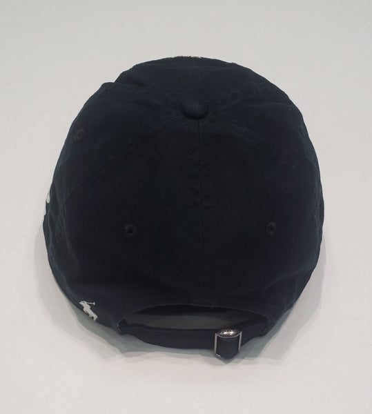 Nwt Polo Ralph Lauren Black Germany #26 Adjustable Strap Back Hat