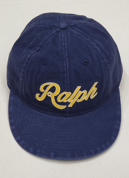 Nwt Polo Ralph Lauren Burgundy/Navy Adjustable Strap Back Hat