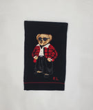 Nwt Polo Ralph Lauren Wool Blend Teddy Bear Scarf - Unique Style