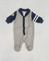 Nwt Kids Polo Ralph Lauren Grey One Piece (Newborn)