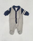 Nwt Kids Polo Ralph Lauren Grey One Piece (Newborn)