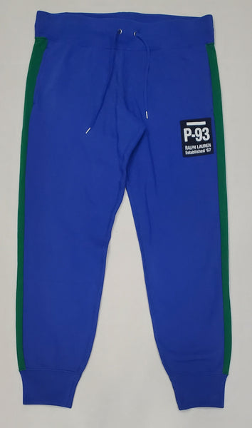 Nwt Polo Ralph Lauren Women's Royal/Green P-93 Patch Joggers - Unique Style