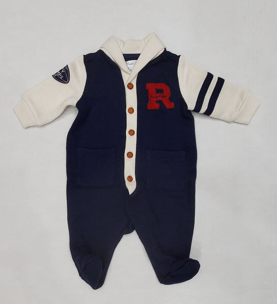 Nwt Kids Polo Ralph Lauren Blue One Piece (Newborn)