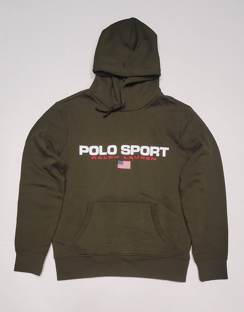 Nwt Polo Sport Olive Spellout Hoodie