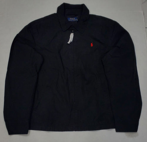 Polo Ralph Lauren Black w/Red Small Pony Lightweight  Jacket - Unique Style