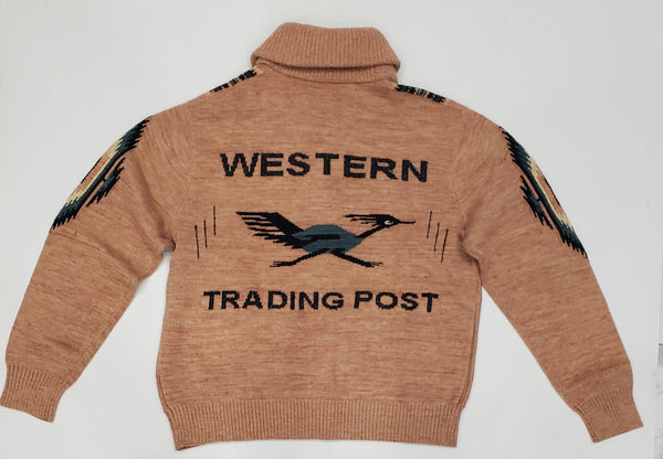 Ralph Lauren RRL Shawl Neck Western Trading Post Cardigan - Unique Style