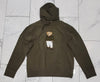 Ralph Lauren Purple Label Olive Patch Bear Hoodie - Unique Style