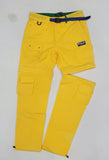 Nwt Polo Ralph Lauren Yellow Polo Beach Convertible 2 in 1 Pants - Unique Style